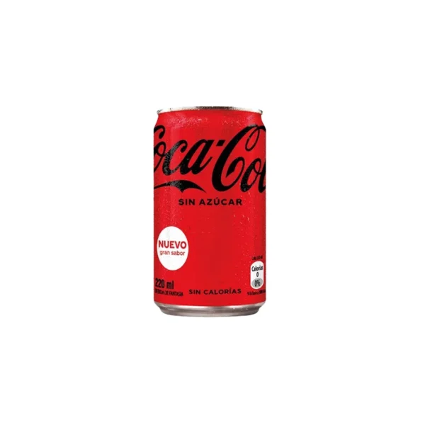 COCA-COLA ZERO LATA MINI 220ML