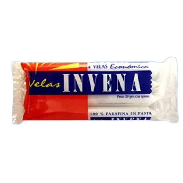 VELAS ECON. INVENA 4 UNID.