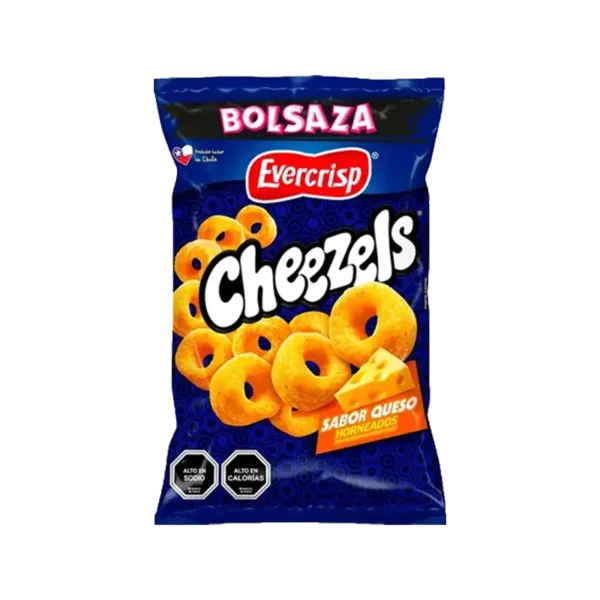 CHEEZELS QUESO BOLSAZA EVERCRISP 100G