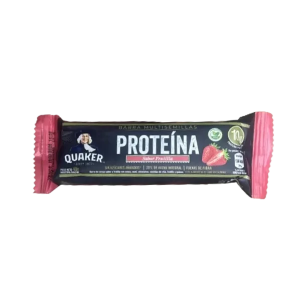 QUAKER PROTEIN BAR FRESA 40G