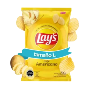 PAPAS LAYS CORTE AMERICANO 200G