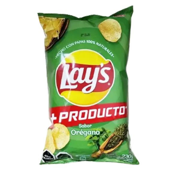PAPAS LAYS MEDIT OREGANO +PRODUCTO 230G