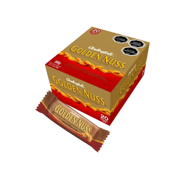 CHOCOLATE AMBROSOLI GOLDEN NUSS 25G (PXDP)