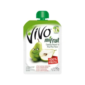 COMPOTA VIVO MIFRUT PERA 90G