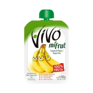 COMPOTA VIVO MIFRUT PLATANO 90G