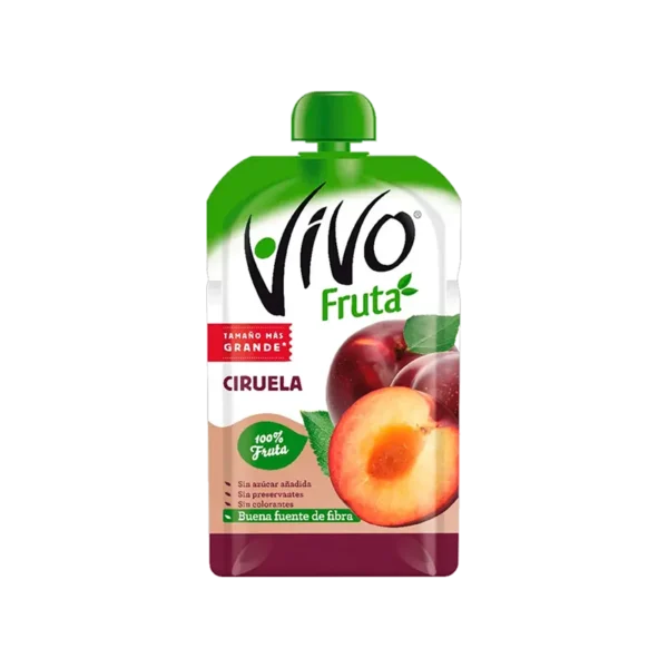 COMPOTA VIVO FRUTA CIRUELA 120G