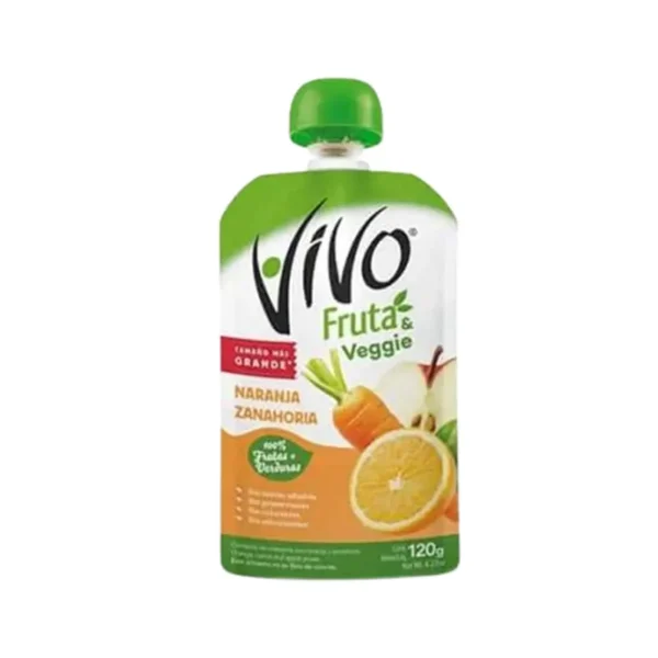 COMPOTA VIVO VEGGIES NARANJA ZANAH 70G