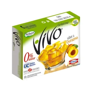 GELATINA VIVO S/A DURAZNO 22G