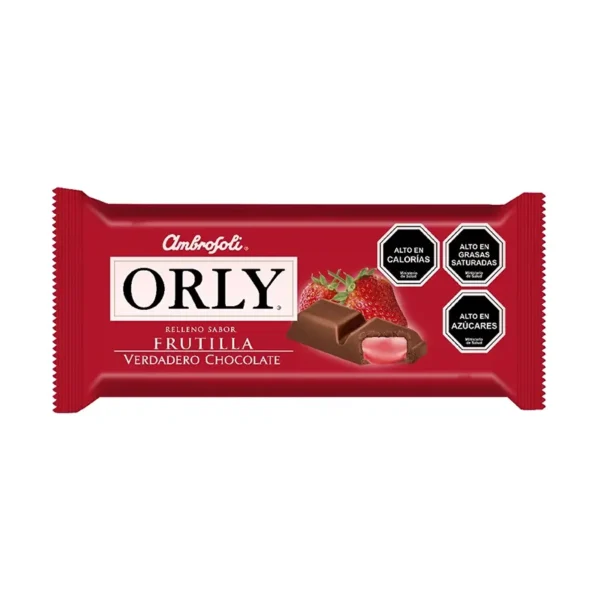 CHOCOLATE ORLY FRUTILLA 95G/115G