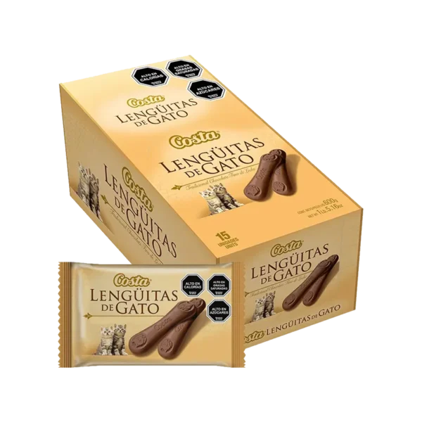 CHOCOLATE LENGÜITAS DE GATO 40G