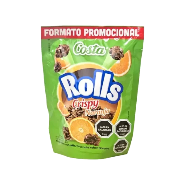 ROLLS COSTA CRISPY NARANJA 80G