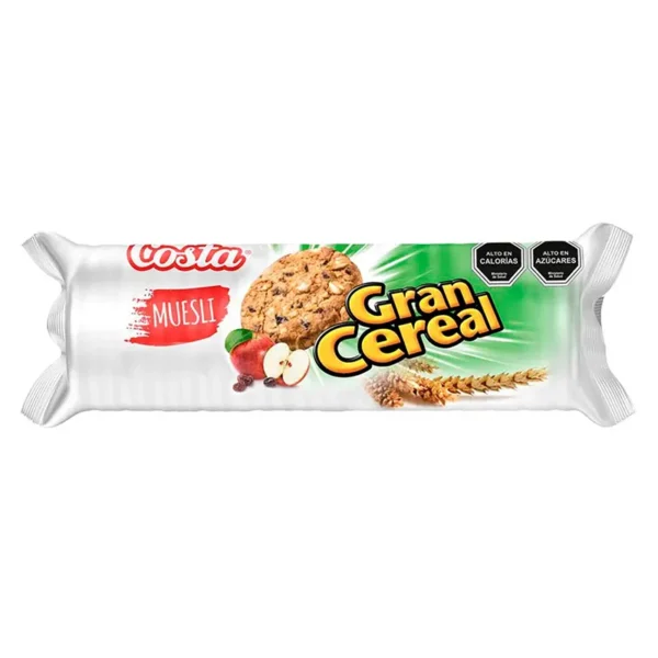 GALLETA COSTA GRAN CEREAL MUESLI 135G