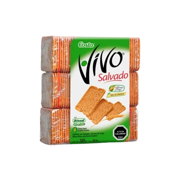 GALLETA COSTA VIVO SALVADO TRIPACK 585G