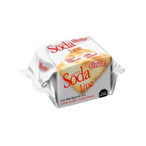 GALLETA SODA CUBO LINE COSTA 54G