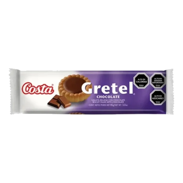 GALLETA COSTA GRETEL CHOCOLATE 85G