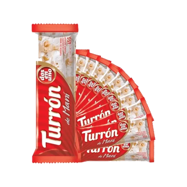 TURRON MANI DOS EN UNO 45G