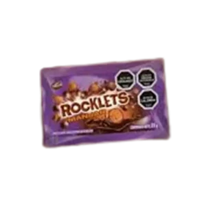 CHOCOLATE ROCKLETS MANJAR BOLSA 30G (PXDP)