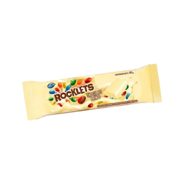 CHOCOLATE ROCKLETS BLANCO TABLETA 30G