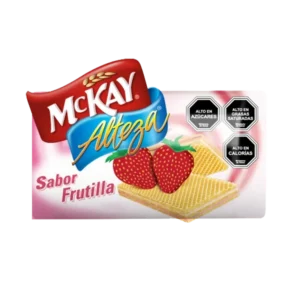 GALLETA MCKAY ALTEZA OBLEA FRUTILLA 140G