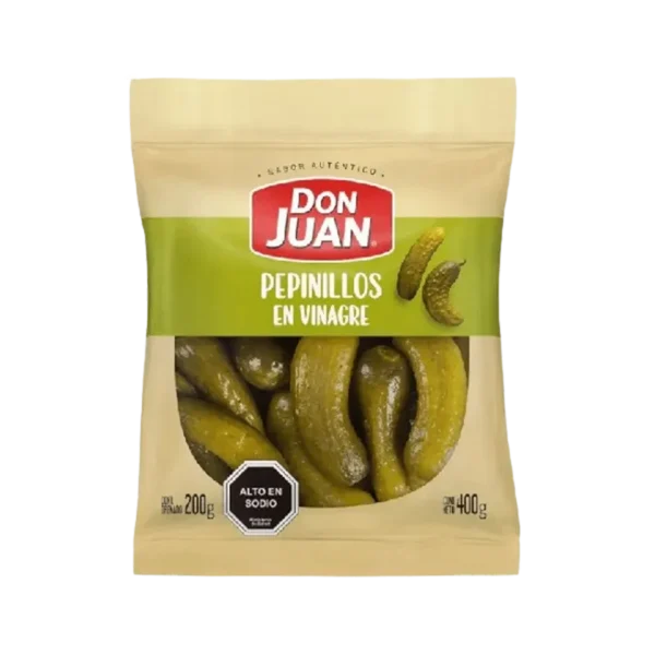 PEPINILLOS EN VINAGRE DON JUAN 180G/360G