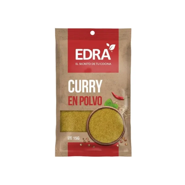 CURRY EN POLVO EDRA 15G