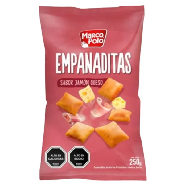 EMPANADITAS JAMON QUESO MARCO POLO 250 g
