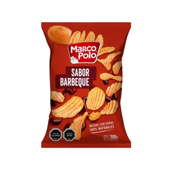 PAPAS MARCO POLO BBQ 200G
