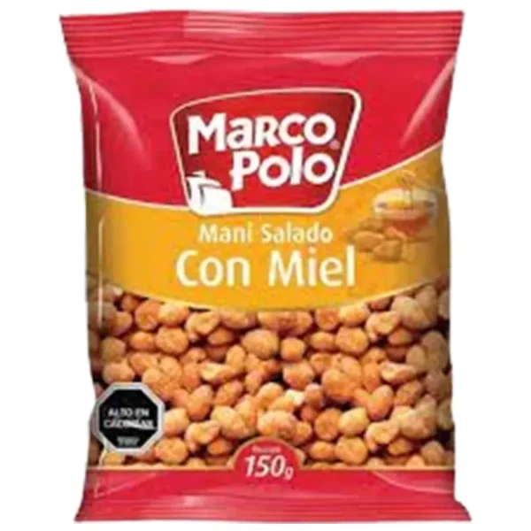 MANI SALADO CON MIEL MARCO POLO 150G