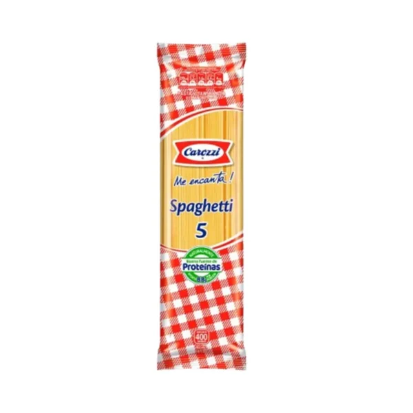 FIDEOS CAROZZI SPAGHETTI 5 400 GR.