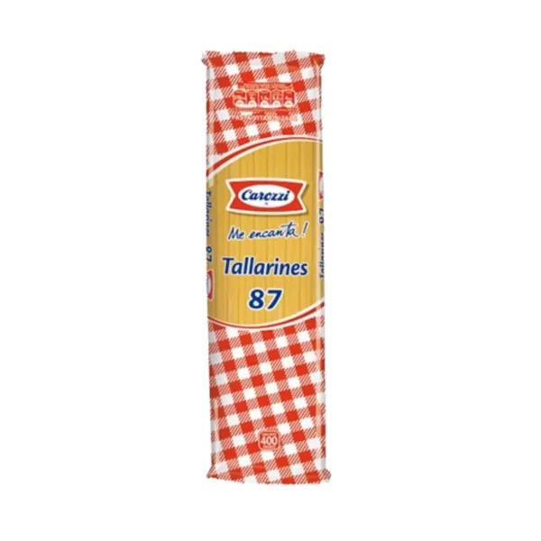 FIDEOS CAROZZI TALLARINES 87 400G