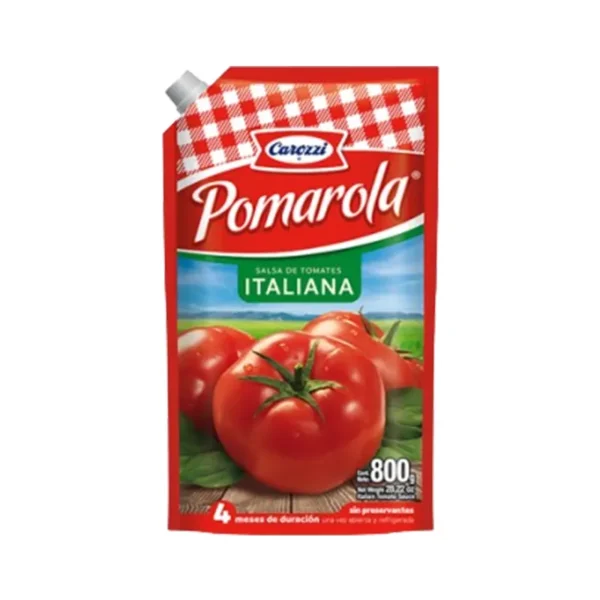 SALSA POMAROLA ITALIANA DOYPACK 800 GR