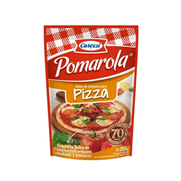 SALSA POMAROLA SALSA PIZZA 200 GR
