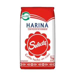 HARINA SELECTA CON POLVO 1KG