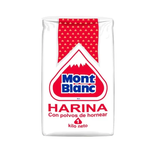 HARINA MONT BLANC CON POLVO 1KG