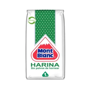 HARINA MONT BLANC SIN POLVO 1KG