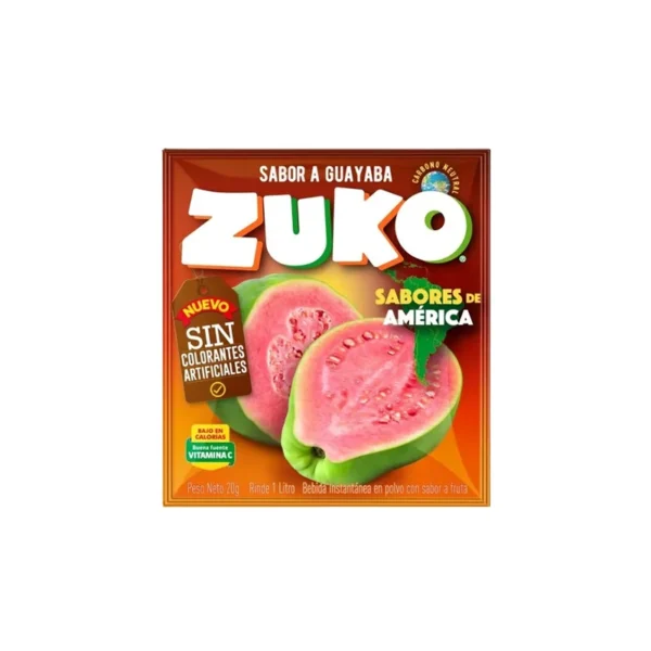JUGO EN POLVO ZUKO GUAYABA 20G