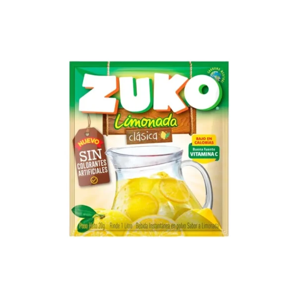 JUGO EN POLVO ZUKO LIMONADA 20G