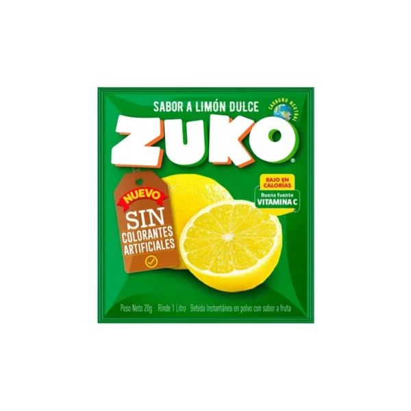 JUGO EN POLVO ZUKO LIMON DULCE 20G