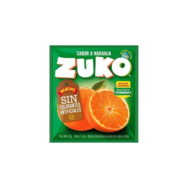 JUGO EN POLVO ZUKO NARANJA 20G