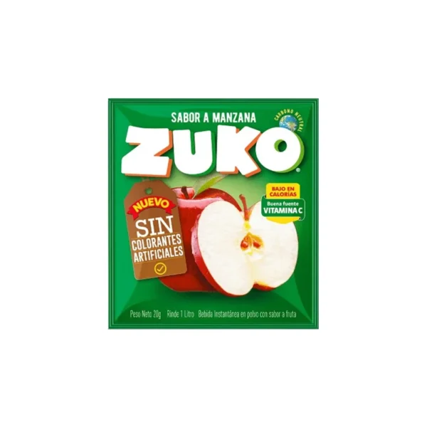 JUGO EN POLVO ZUKO MANZANA 20G