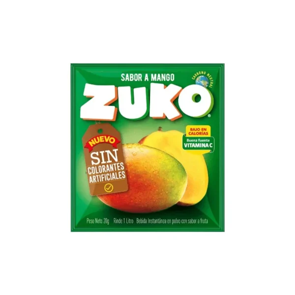 JUGO EN POLVO ZUKO MANGO 20G