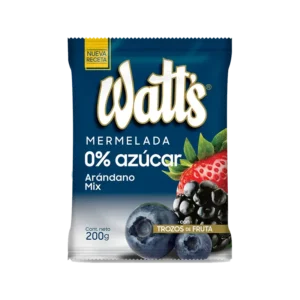 MERMELADA WATTS SIN AZUCAR MIX ARANDANO 200G