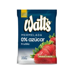 MERMELADA WATTS SIN AZUCAR FRUTILLA 200G