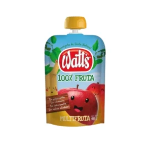 COMPOTA POUCH WATTS MULTIFRUTAS 90G