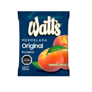 MERMELADA DURAZNO WATTS 250G