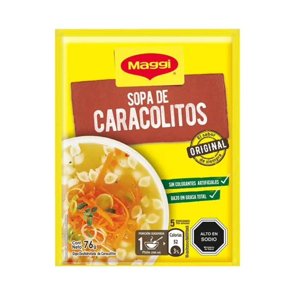 SOPA MAGGI DE CARACOLITO 76G