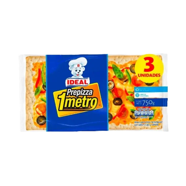 PIZZA RECTANGULAR 3P 750G