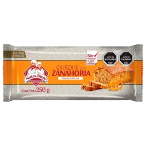 QUEQUE NUTRA BIEN ZANAHORIA 250G