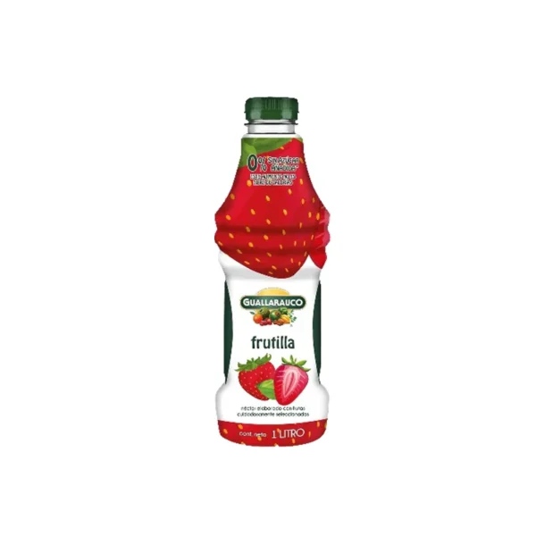JUGO GUALLARAUCO FRUTILLA 1 LITRO