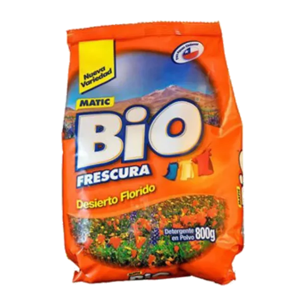 DETERGENTE POLVO BIO DESIERTO FLORIDO BOLSA 800G